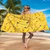 P-Pikachu Beach Towel Microfiber Quick Dry Super Absorbent for Pool Beach Vacation