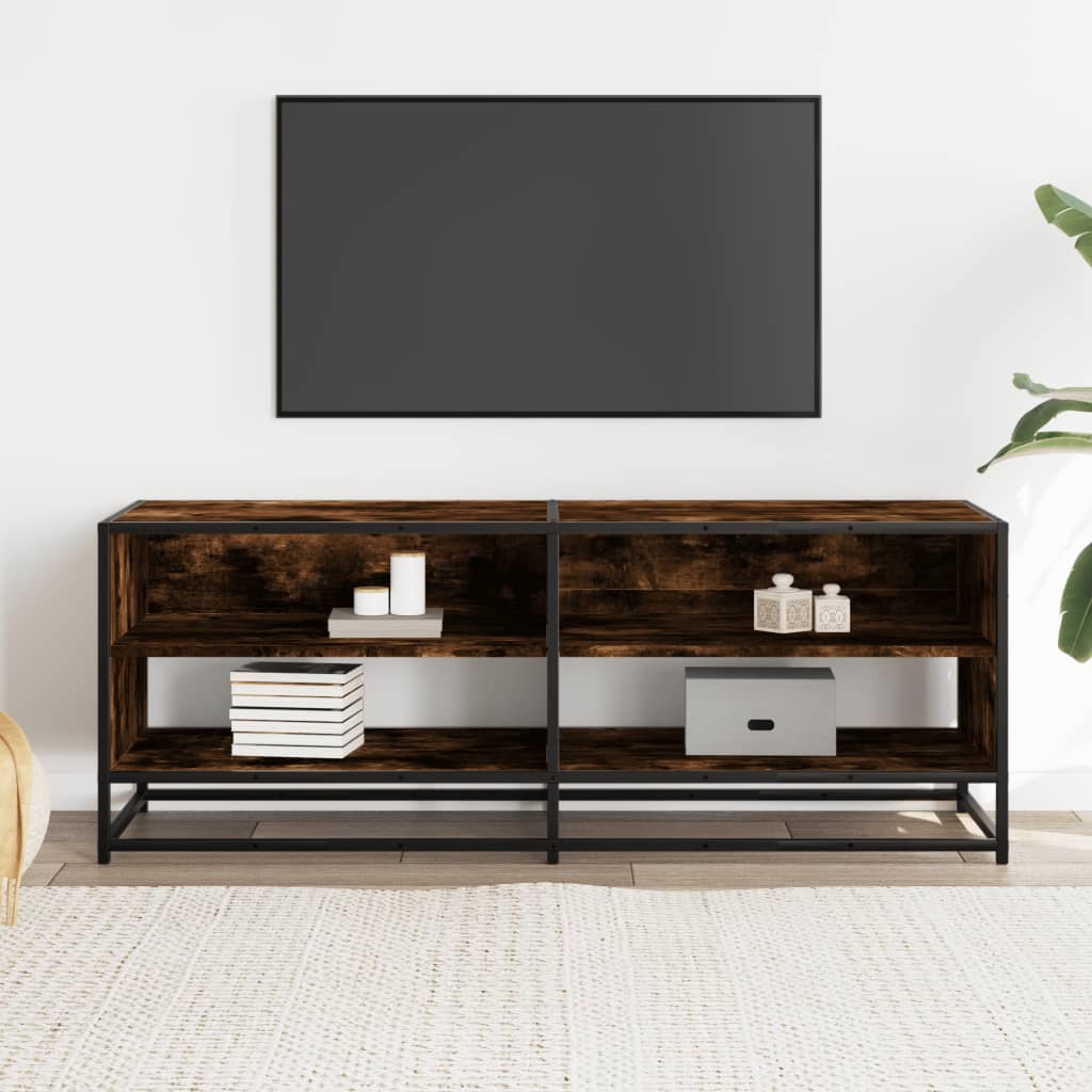 Vidaxl TV Stand, Smoked Oak, 120.5X40X46 Cm