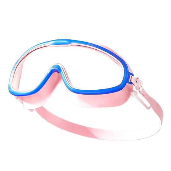 

Children Swim Goggles with Earplugs Waterproof No Leakage Anti-Fog UV Protection Boys Girls Wide View Goggles Diving Snorkeling Equipment