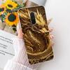 Para Xiaomi Pocophone F1 Funda Lujo Lazo Flores Pintadas Cubierta 6.18'' Suave TPU Funda para Teléfono Para Xiaomi Poco F1 PocoF1 Fundas Bumper