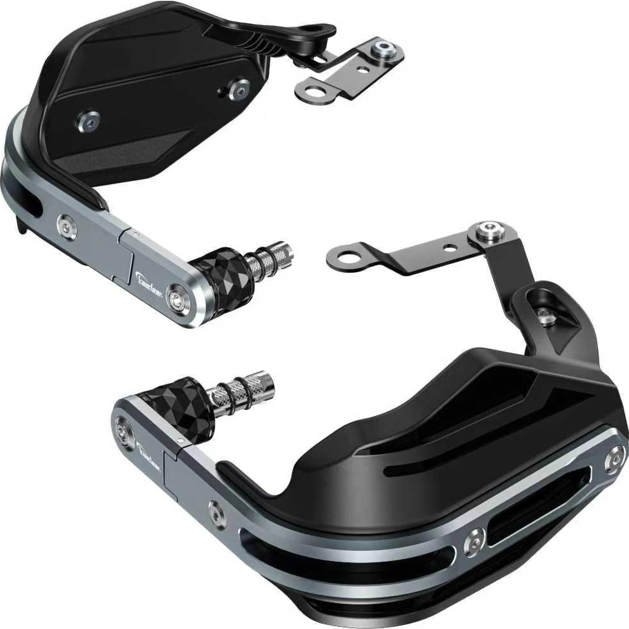 

Защита рук и руля Kaedear Knuckle из алюминия с рулем Универсальная посадка для мотоциклов среднего и большого размера для защиты OVERGUARD, защиты,