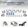 8PCS Fuel Injectors Repair Seal Kit 0261500105 Fit Range Rover Fit Jaguar 5.0L