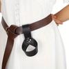 Medieval Knight Viking Sword Sheath PU Leather Scabbard Rapier Ring Sword Dagger Holder Scabbard Halloween Cosplay Props
