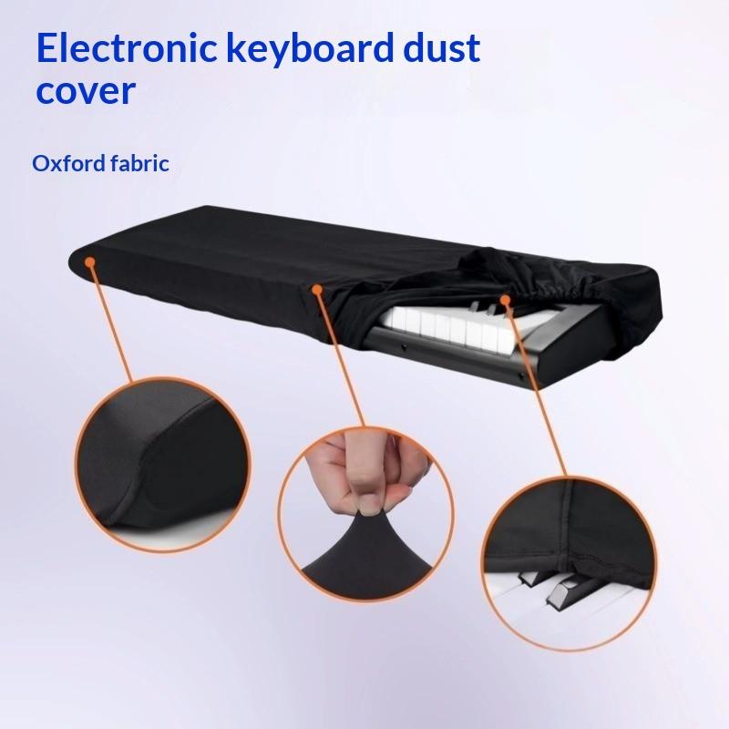 61/88 Key Digital Electronic Piano Cover Fabric Light Thin Keyboard Instrument Dust Cover Breathable Heat Radiation Dustproof