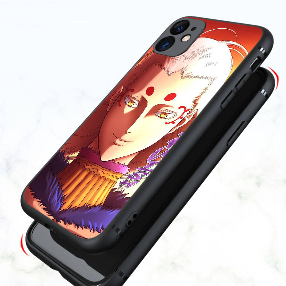 DT51 Black Clover Anime Case for Samsung A04 A14 A23 A34 A54 M23 M33 M52 M53 Realme 10 9 C30S C35 C55 VIVO Y02S Y21 Y33S Y51 X80 Pro Clear Cover