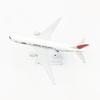 Modello di Aereo in Scala 1/400 da 16cm B777 Japan Air Airways Metallo Pressofuso Modello Statico di Aeroplano Giocattolo da Collezione e Esposizione Regalo
