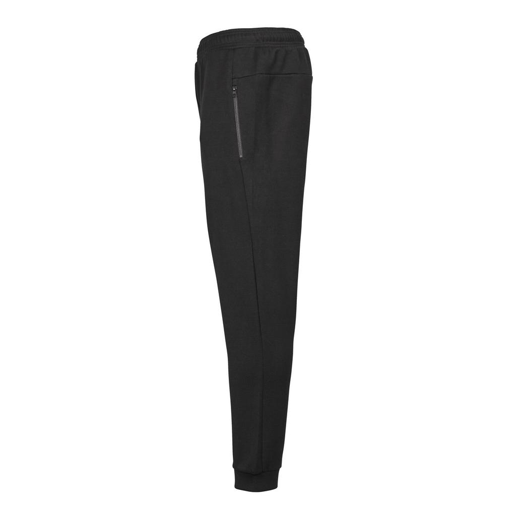 Tee Jays Mens Ribbed Interlock Jogging Bottoms