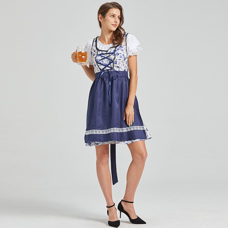 European and American Style Dresses, Oktoberfest Costumes, Party Outfits, Cosplay Maid Outfits, V-Neck Dresses in Stock