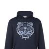 KENZO Tiger Head Embroidery Hooded Pullover Fleece Lined Sweatshirt Winter Men's Dark Blue FB65SW3344XFBAW-79