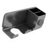 Hair Dryer Holder Wall Mounted Stable Saving Space Blow Dryer Hanger Waterproof Rustproof Plastic Blow Dryer Holder