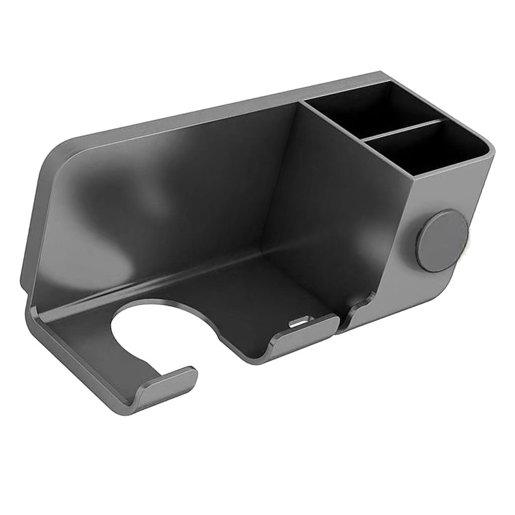 Hair Dryer Holder Wall Mounted Stable Saving Space Blow Dryer Hanger Waterproof Rustproof Plastic Blow Dryer Holder