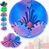Sturdy Crafted Material Gear Ball 3D Printed Spin Ball Anxiety Relax Activity  Study Break