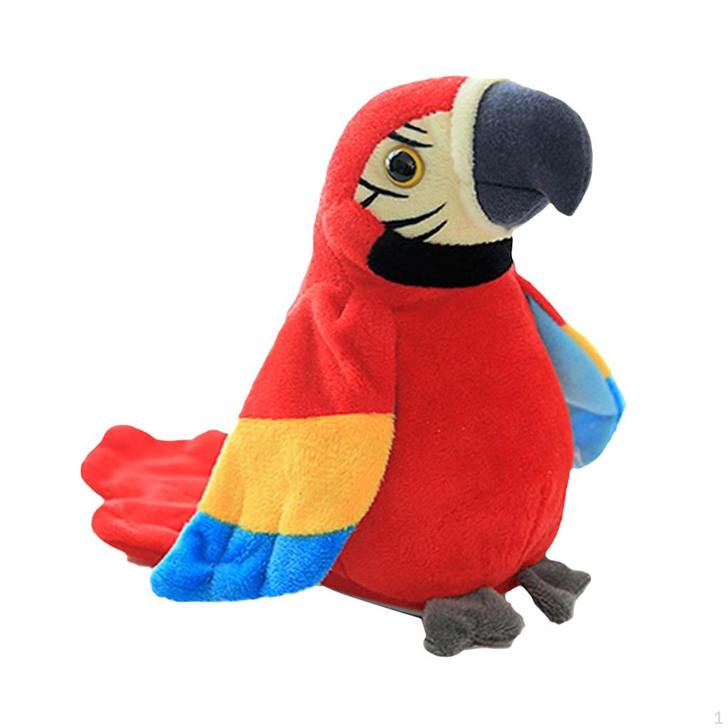 22cm Plush Toys Stuffed Bird Doll Repeat Speaking Talking