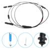 Trunk Door Fuel Lid LatchsLock Release Cable 74880-S5A-A01 for 74880-S5A-305 74880-S5A-A02 4 Door 2001-2005 Vehicle Part