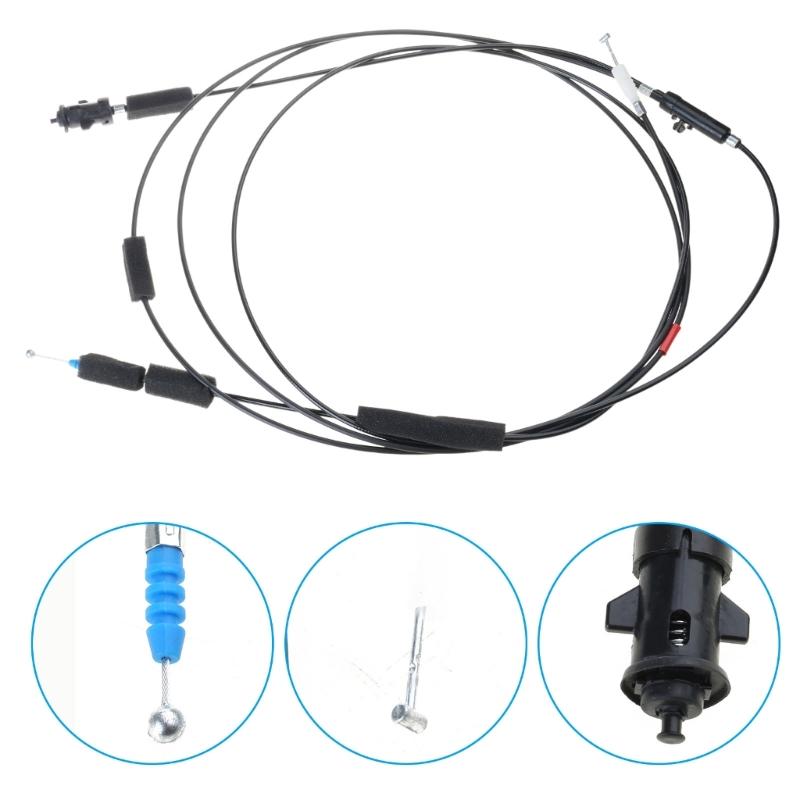 Trunk Door Fuel Lid LatchsLock Release Cable 74880-S5A-A01 for 74880-S5A-305 74880-S5A-A02 4 Door 2001-2005 Vehicle Part