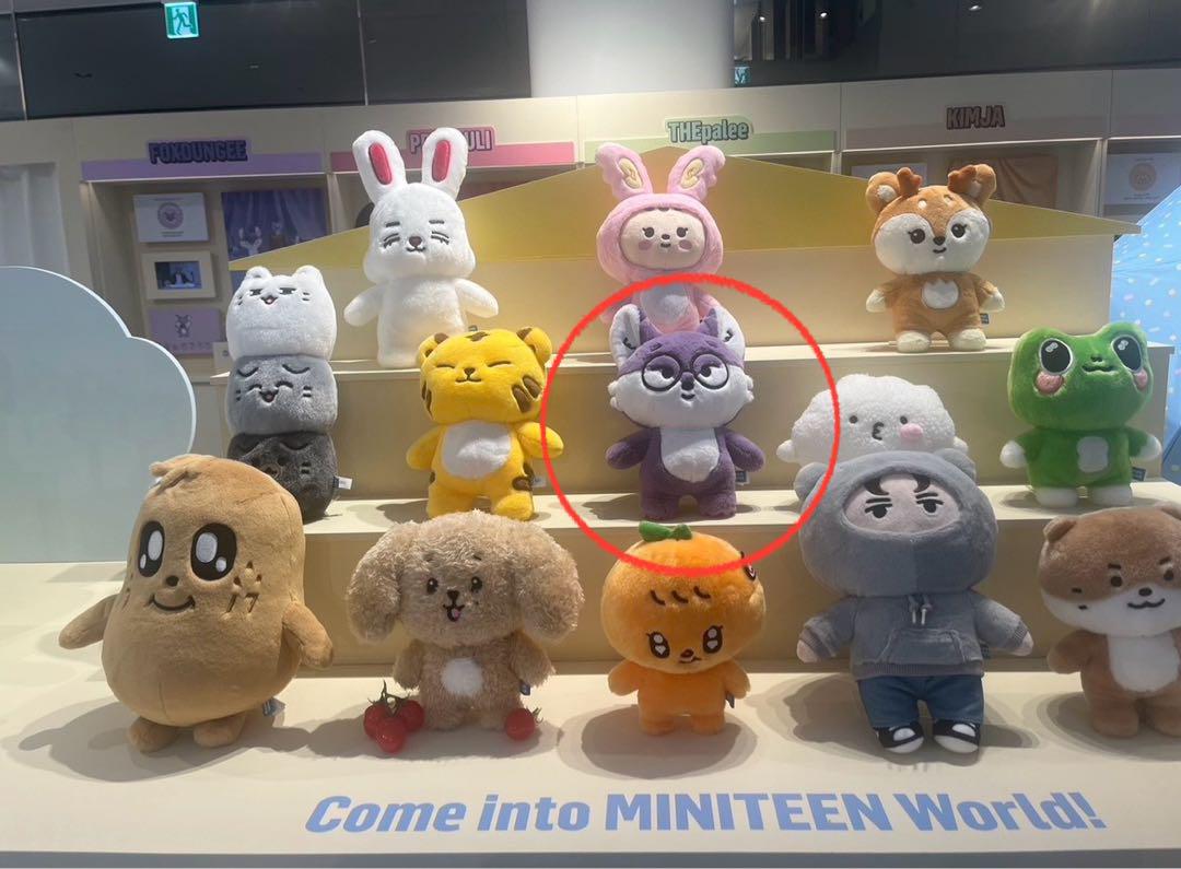 

[Б/У] MINITEEN Всплывающая плюшевая игрушка Wonwoo Seventeen