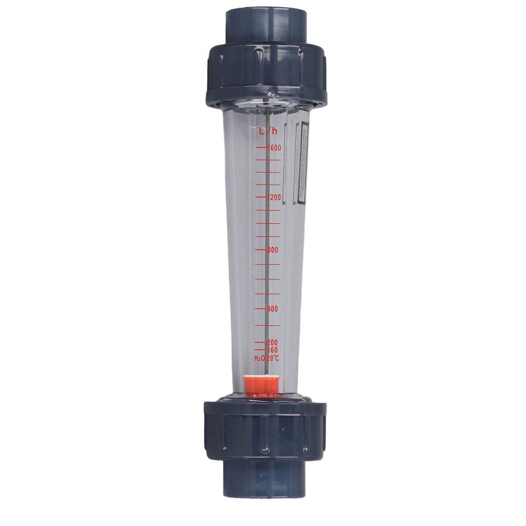 Plastic Tube Liquid Flowmeter High Accuracy Large Range Acid Alkali Resistance Water Flow Meter Gauge