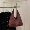 Einfache Textur trendige Damen-Tragetasche Herbst und Winter neue Tasche Mode lässige Persönlichkeit Schultertasche