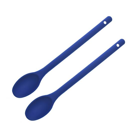 

Кухонные принадлежности для салата, смешивания продуктов, 2 шт., ложка для помешивания, кухонный инструмент для приготовления пищи синий