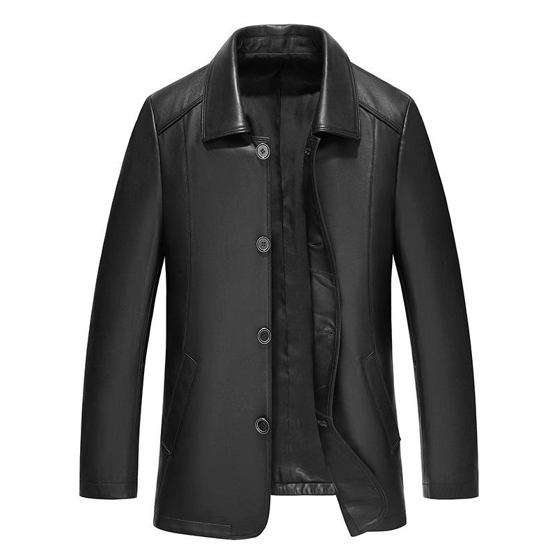 Кожаная куртка мужская — фото 5