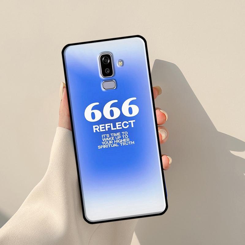 Angel Numbers Case For Samsung Galaxy J7 2016 A3 A5 J1 J3 J5 2017 A6 A7 A8 A9 J8 2018 J4 J6 Plus Cover