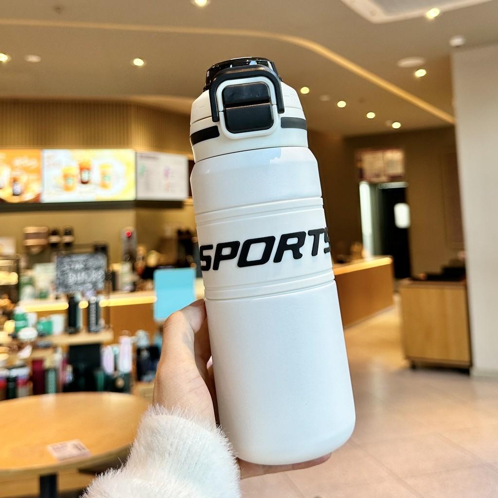 Travel Portable Insulated Mug With Straw Lock For Office And Outdoors