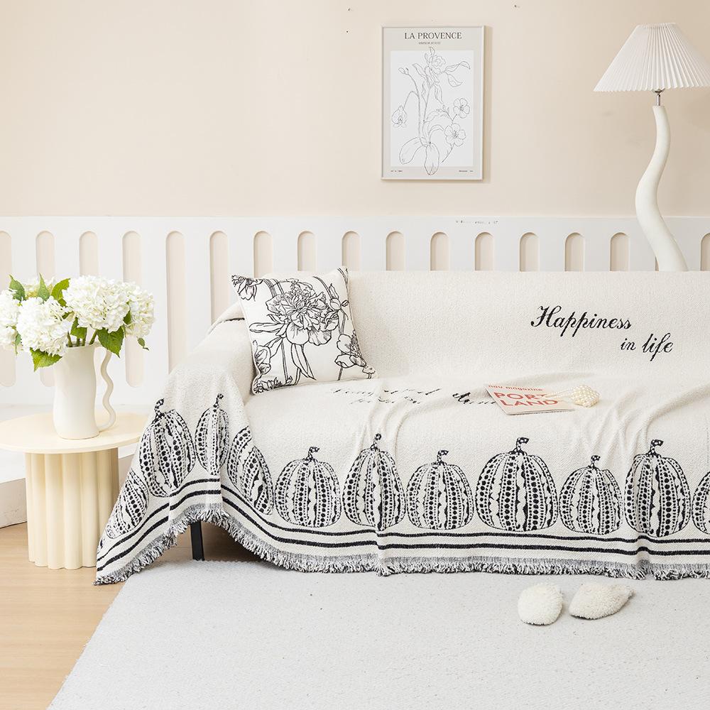 Four Seasons Universal Sofa Towel Chenille Simple Fashion Non-slip Sofa Cover Cloth Cushion Dust Cover
