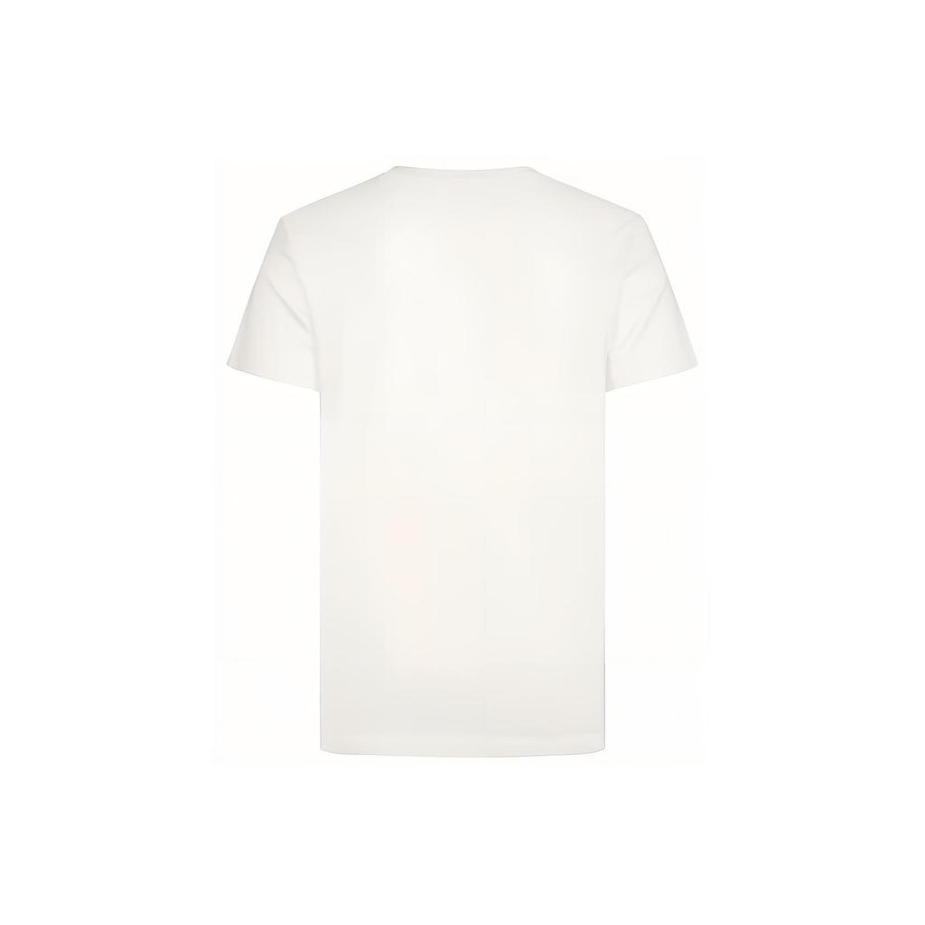 Calvin Klein Printed Logo Cotton T-Shirt Unisex Tops White J320770-YAF