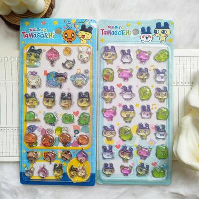 Latest Tamagotchi 3D Cartoon Relief Enjoyable Stickers - Resin Stickers Fit Designed for DIY Decoration by Children Plus Girls