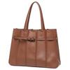 Guccio Italy Tote Bag for Fits Square PU Perfect for Italy Business, Freestanding, 3-Layer Storage, A4/14-inch Laptops, Design, Leather, High-Quality