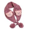 Windproof Plush Earmuffs Eye Catching Plush Bear Decals Ear Warmer for Adult Woman Keep Ear Warm Cold Weather Supplies