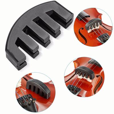 Gummi Violine Dämpfer Schalldämpfer für 4/4 3/4 1/2 Violino Praxis Zubehör Violine Saiten Violine Zubehör Luthier
