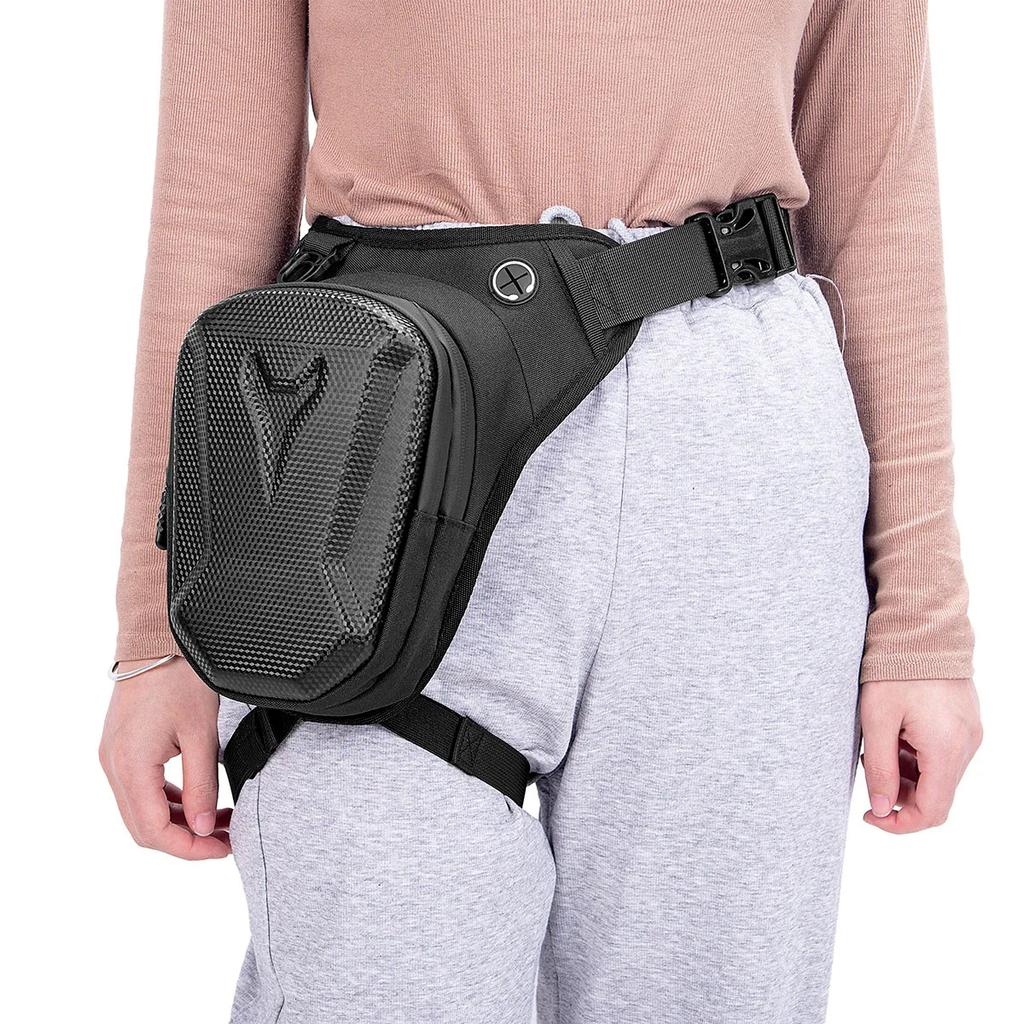Motorrad Bein Seitentasche Eva Hartschale Outdoor Lässige Hüfttaschen Motorrad Handy Geldbörse Hüfttasche