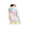 Nike Sportswear Macaron Colorblock Hooded Sweatshirt Women Tops Blue Green Pink DA1416-663