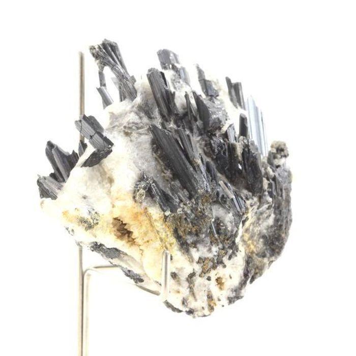 Pierres et Minéraux. Stibine + Calcite. 595.90 ct. Le Cetine di Cotorniano Mine, Tuscany, Italie.