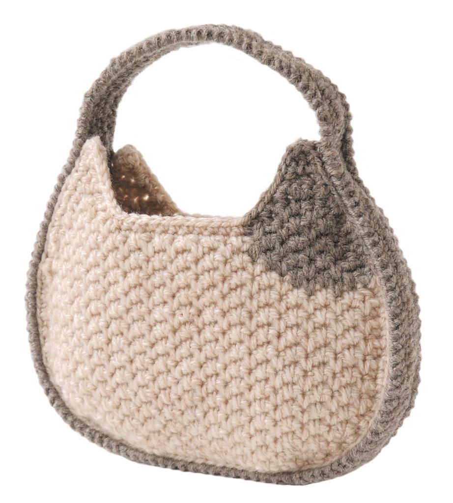 Hamanaka Knitting Kit Cat 614 615 27cm W X 17cm D X 4cm (Hamanaka Bonnie) Bag, Small, COL. & (Size Approx. D) H320-003-055
