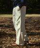 Peulomeitubi New Basic Heavy Corduroy Pants Ivory Tobpt501