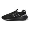Adidas Originals Swift Run 22 Comfortable Fabric Shock Absorption Non-Slip Breathable Low-Top Casual Running Shoes Women Sneaker Black GZ4974