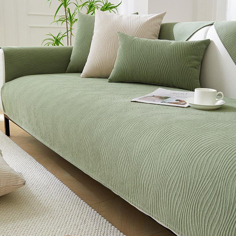 

Manyue Home Простая и современная однотонная подушка для дивана Осень и зима Премиальная подушка из шенилла Чехол для дивана Полотенце Подушка для сиденья Машинная стирка 70*70cm