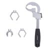 Multifunctional Bathroom Wrench Adjustable Wrench Repair Disassembly Tool for Faucet Valve Connecting Pipe Shower Head