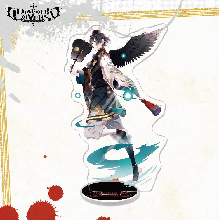 Anime game Devil Lover Reverse Roll Brother peripheral acrylic stand up Figure Stand Painted Desk Decor Ornament Gift