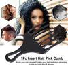 Plastic Wide Hair Pick Comb Hair Pick Comb Afro Hair Comb Hairdressing Styling Tool