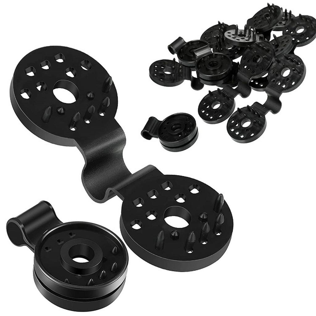 60 Stück Kunststoff-Clips Schutzstoff Schattiernetz Kunststoff-Clips Sonnensegel Spezial-Clip Schattiernetz für Garten Blume Pflanze