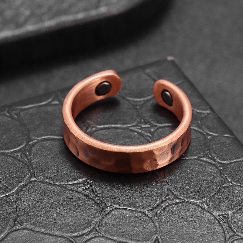 Bear Claw Copper Ring Magnetic Energy Joint Pain Ring For Women Men Retro Fashion Healthy Jewelry