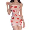 Sex lingerie stockings onesie love seduction transparent teasing sex suit perspective passion uniform sexy woman