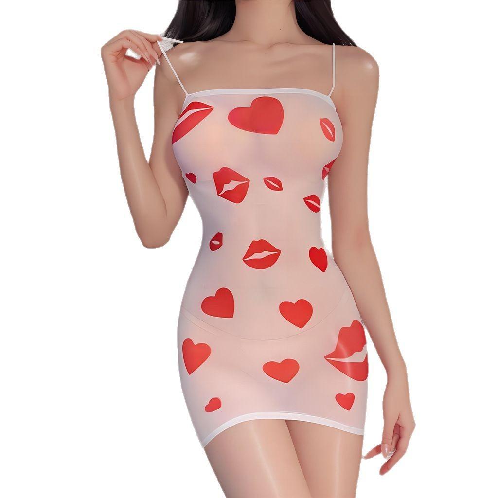 Sex lingerie stockings onesie love seduction transparent teasing sex suit perspective passion uniform sexy woman