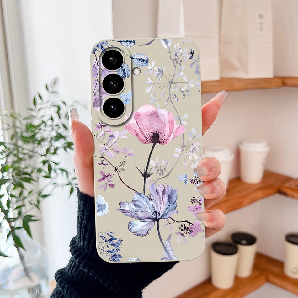 For Samsung S26 Ultra Phone Case For Galaxy S26 Plus Cute Astronaut Liquid Silicone Full Coverage Anti Drop Soft Durable Bumper