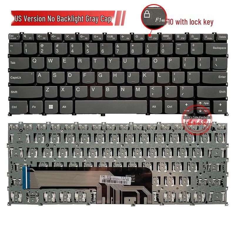 

Compatible with Lenovo IdeaPad 5 Pro-14ACN6/14ITL6/14ITL5/5-14ALC05/14IIL keyboards.