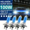 2 Stück H7 100W 12V 55W Super Helle Weiße Nebelscheinwerfer Halogenlampe Hohe Leistung Auto Scheinwerfer Lampe Autolichtquelle Parken