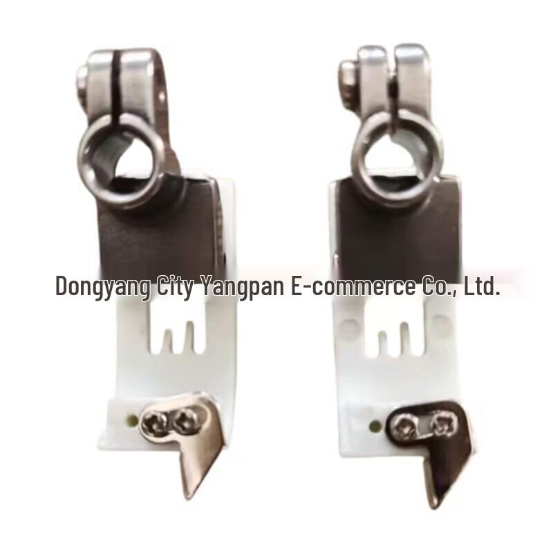 Blue Plastic Coverstitch Serger Presser Foot, Three-Needle, Five-Thread, Universal, 5.6 Needle Position, w500 Model